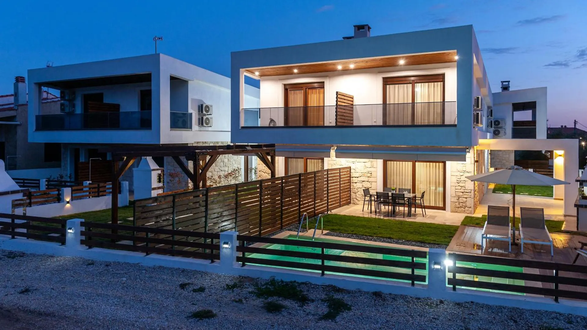 Tomy'S 1 Dream Villa 2 Bedrooms With Pool Nikiti