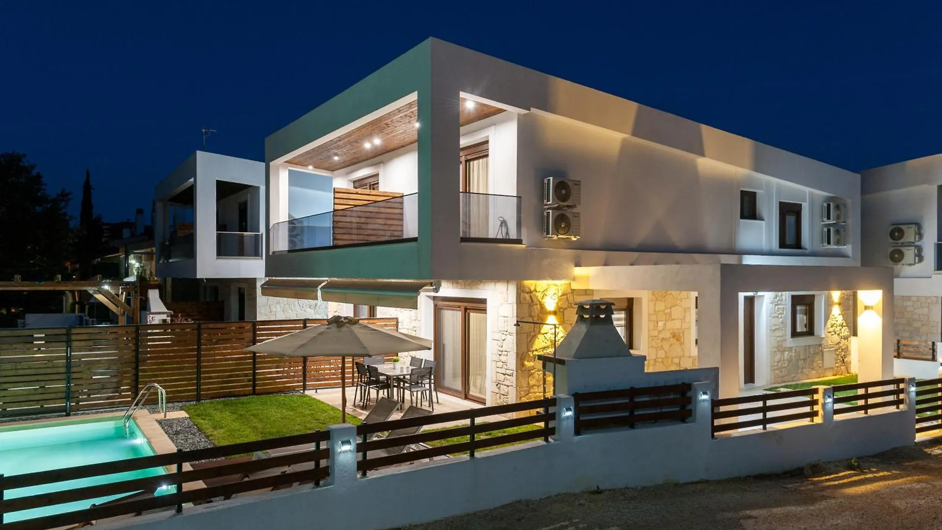 Tomy'S 1 Dream Villa 2 Bedrooms With Pool Nikiti